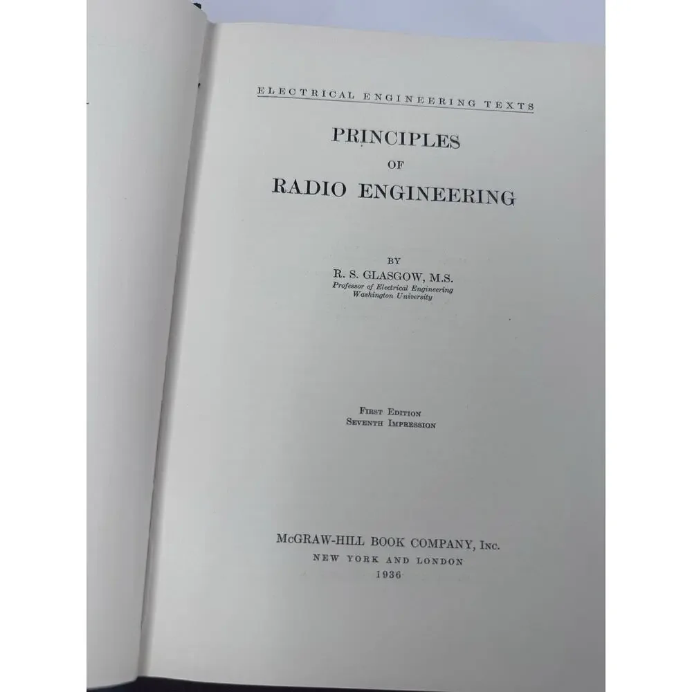 Electrical Communication Alternating Current Machines Principles Of Radio Eng